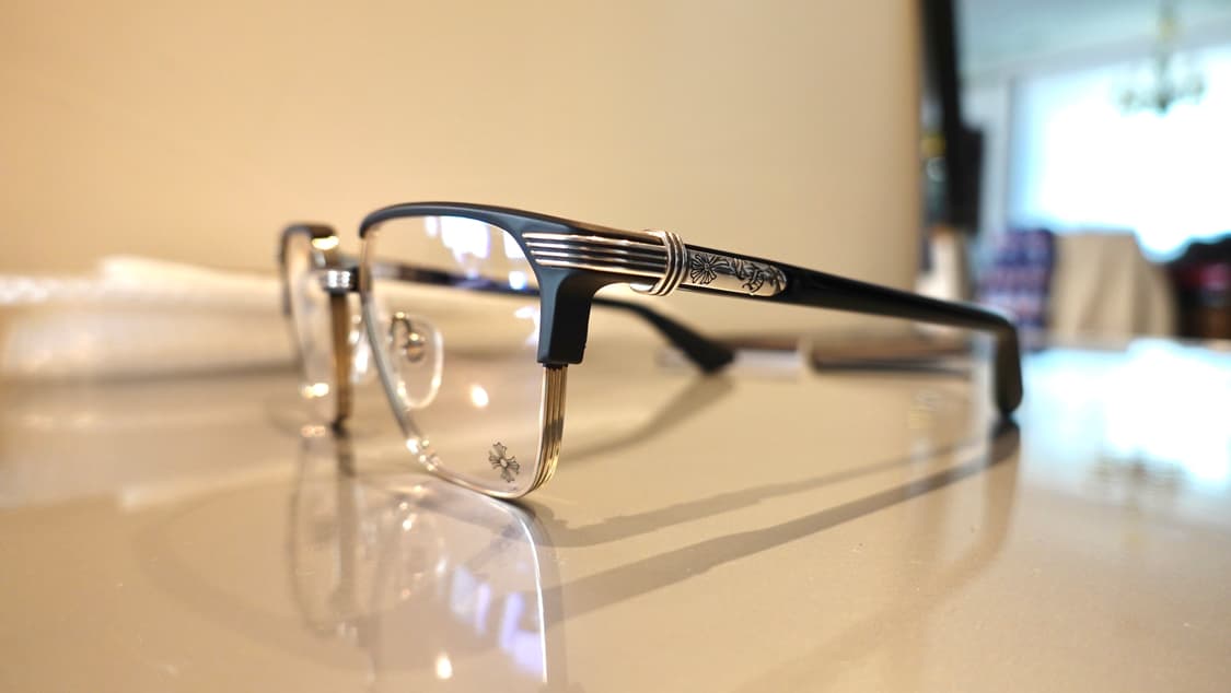 크롬하츠안경 블라진 블랙/실버 상품이미지5