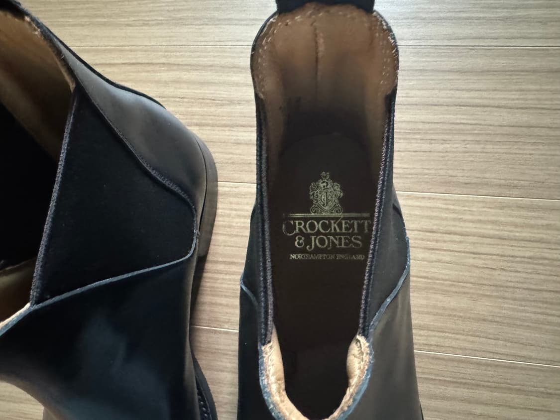 CROCKETT & JONES 첼시8 부츠 블랙 7E 상품이미지5