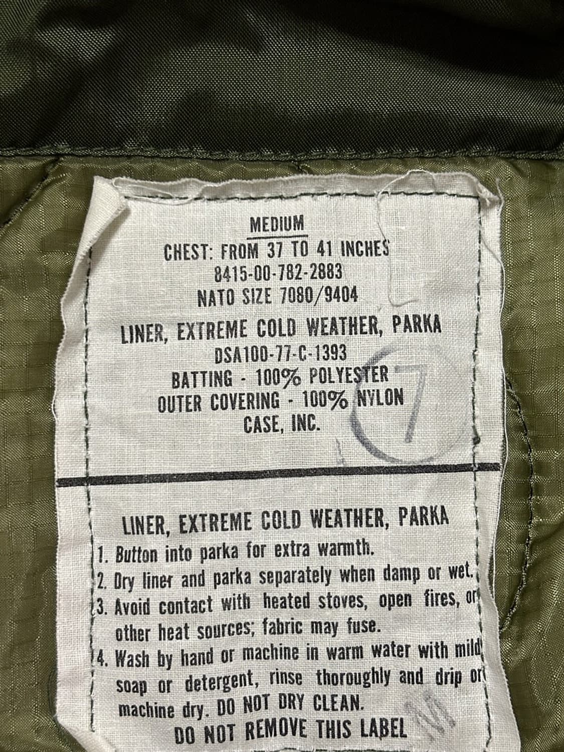 M65 피쉬테일 오리지널 M사이즈 상품이미지5