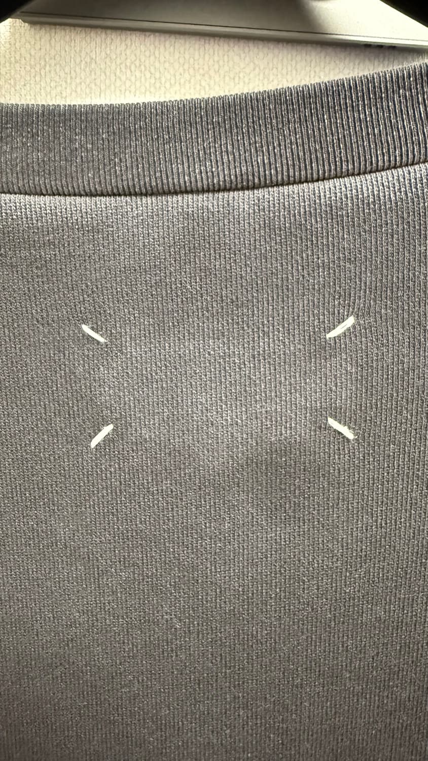 [48] 마르지엘라 스티치 맨투맨 블랙 상품이미지7