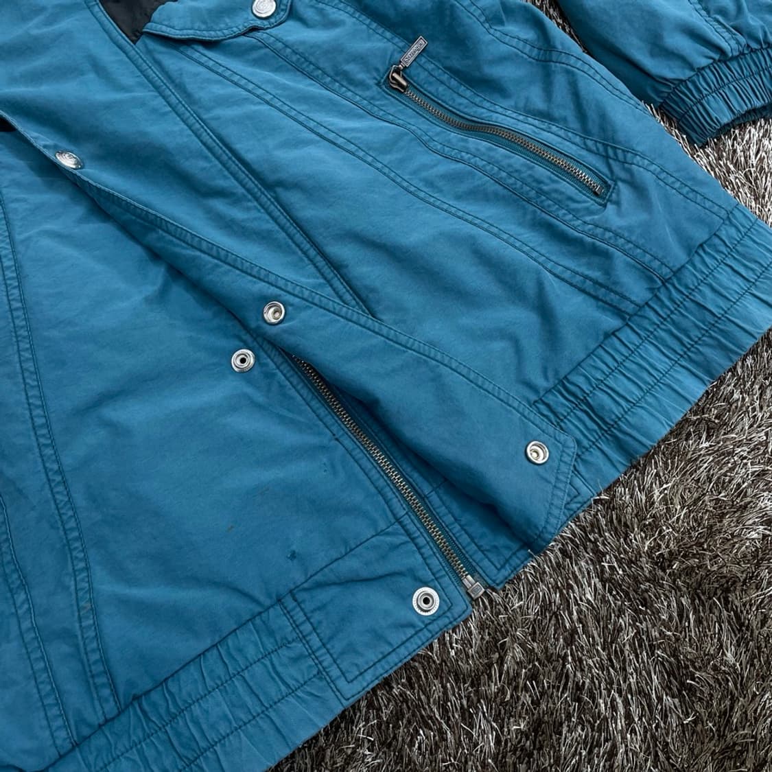 슬레진저 SLAZENGER 90s 올드스쿨 투톤 윈터 점퍼 EEL 상품이미지6