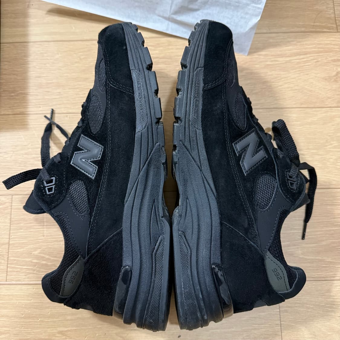 285 뉴발란스992 코어블랙 트리플블랙 올검 상품이미지4