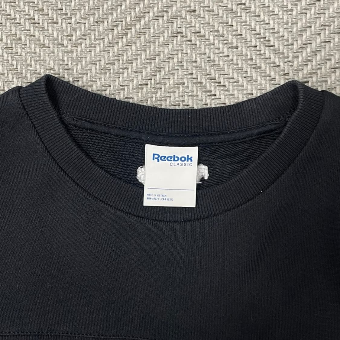 리복 자수 맨투맨 v0061 상품이미지6