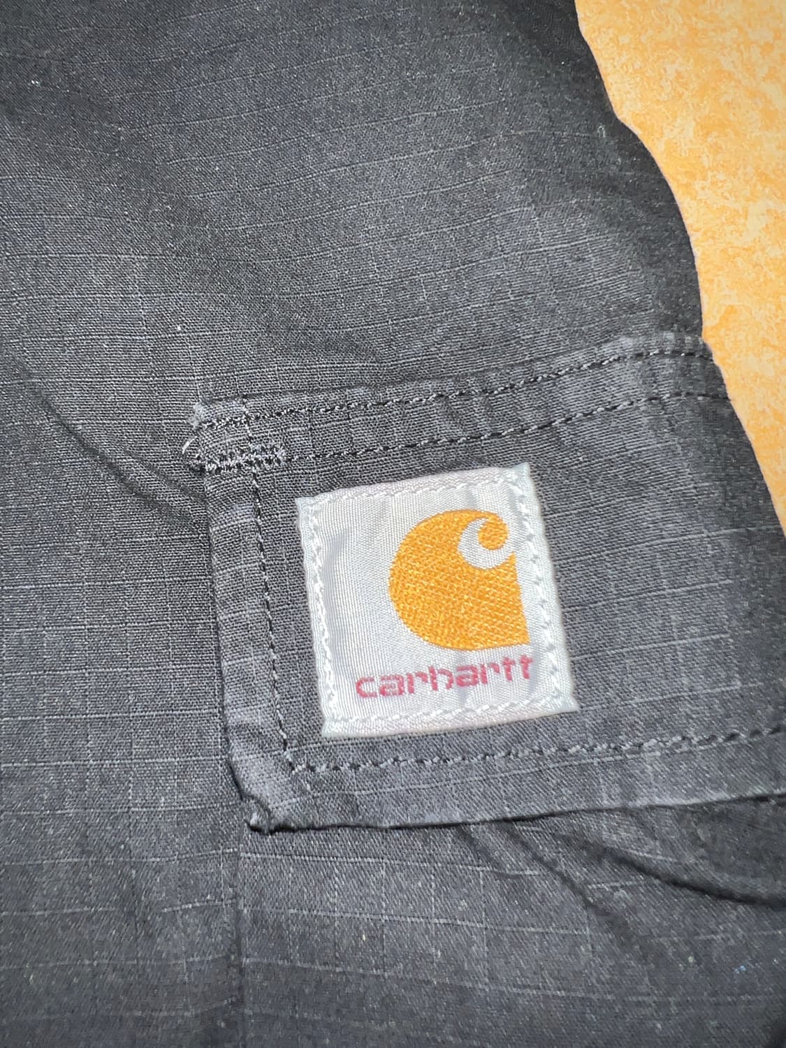 칼하트WIP 레귤러 카고팬츠 콜롬비아 블랙 REGULAR CARGO PA 상품이미지5