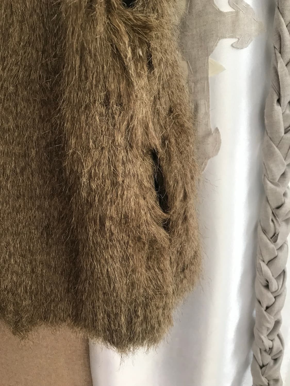 vintage brown fur jacket 상품이미지9