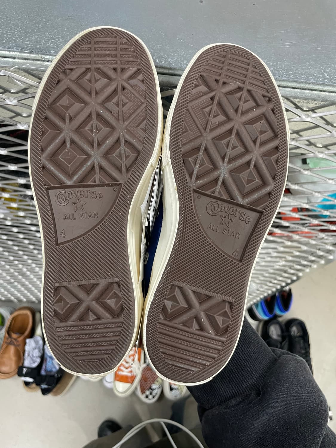 컨버스 x 꼼데 블루 로우 230mm(박스x)(gr-4618) 상품이미지6