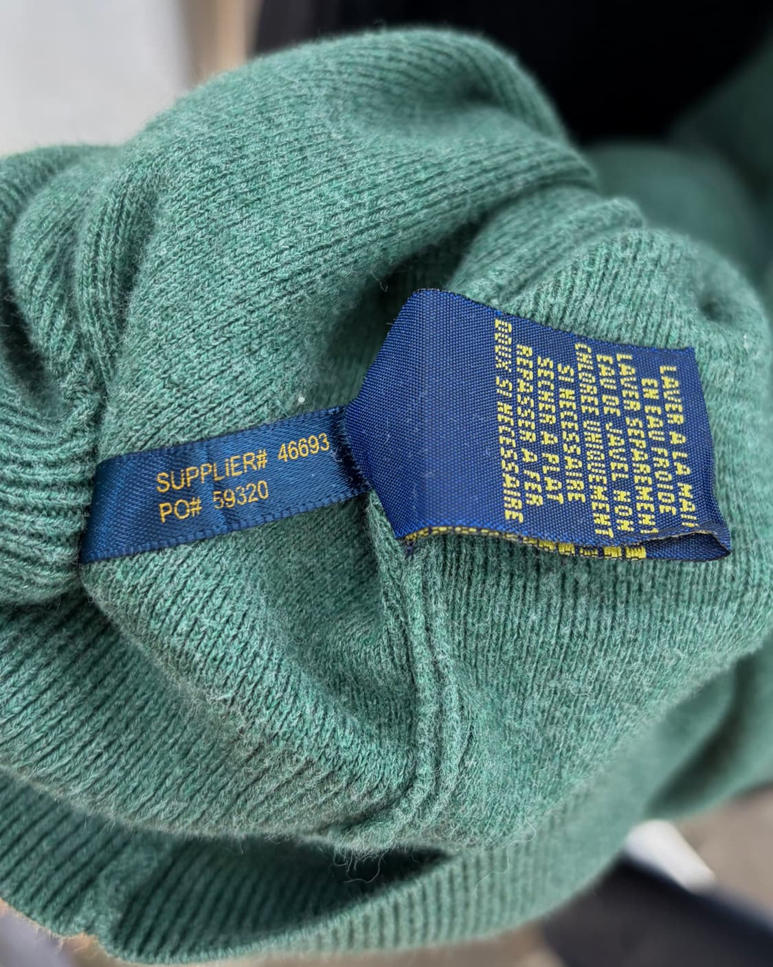 [L]폴로 랄프로렌 피마 코튼 브이넥 니트  상품이미지8