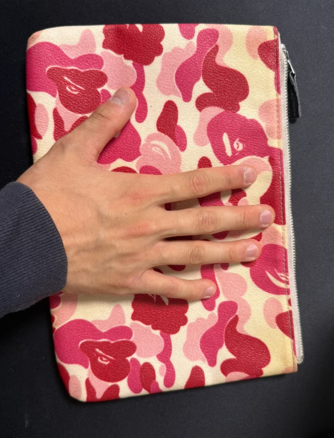 베이프 핑크 카모 클러치백 상품이미지2