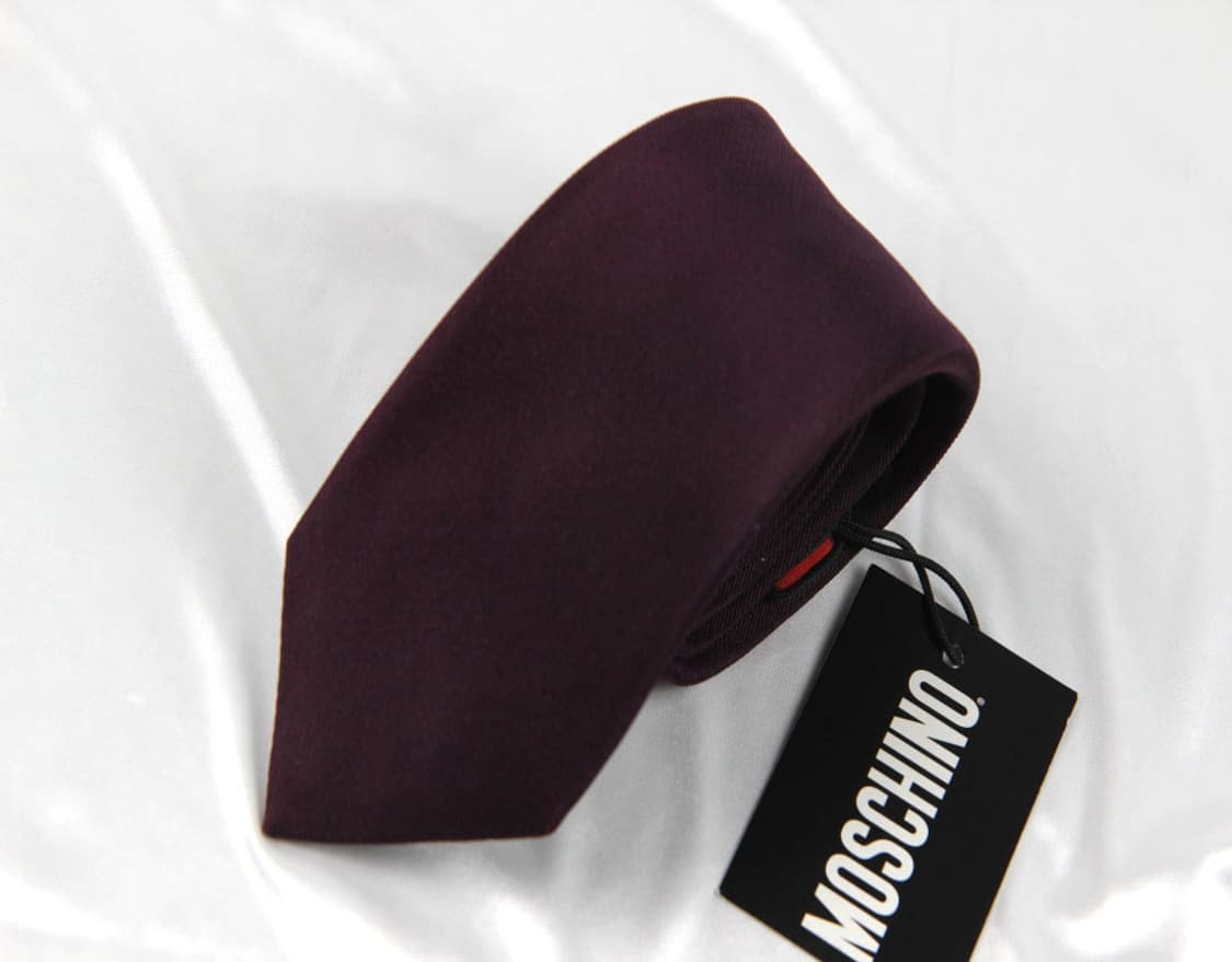 모스키노 6.8cm 신형 미사용 이태리 남자 명품 넥타이 상품이미지1