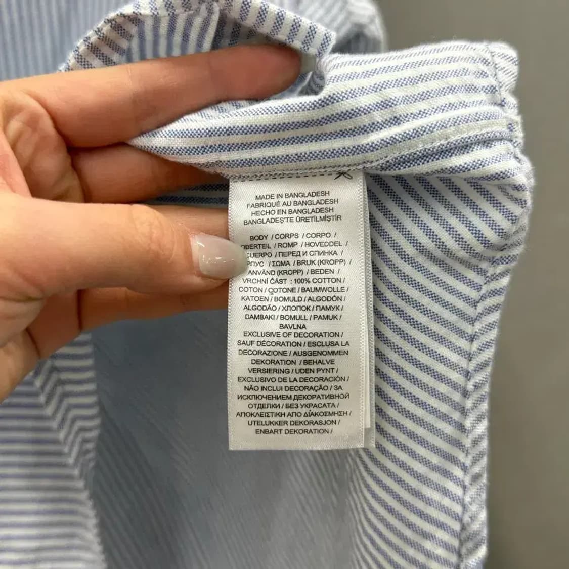 Polo RalphLauren 폴로 랄프로렌 스트라이프 셔츠 XL 상품이미지5