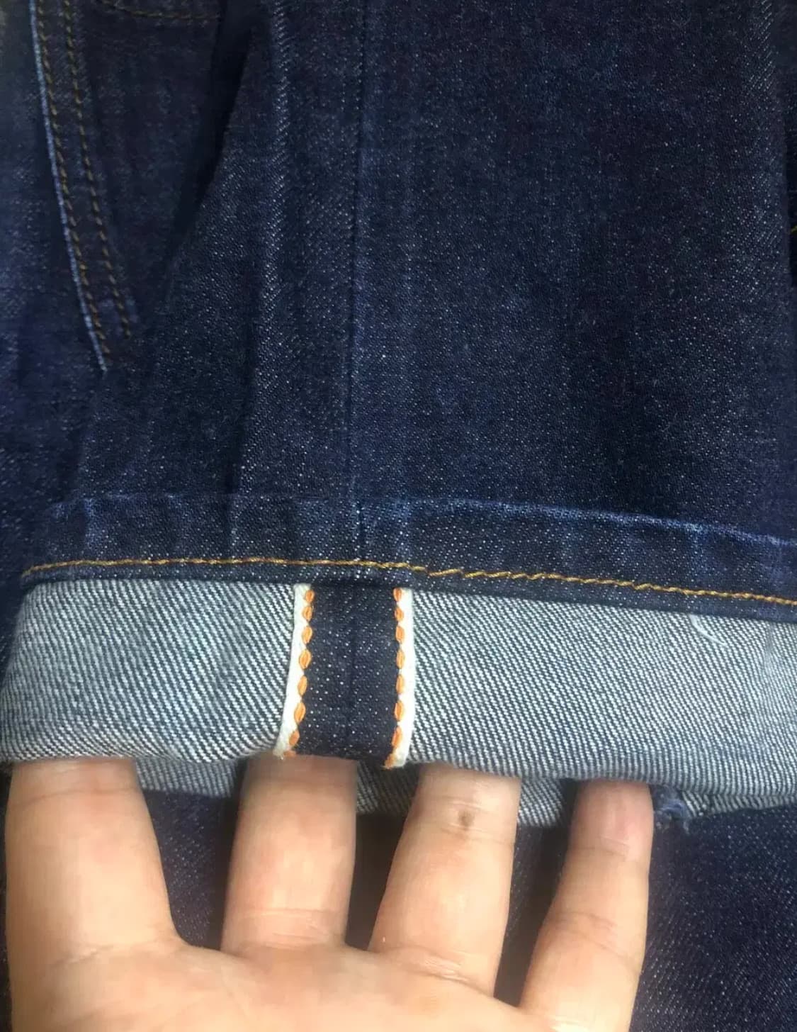 에르메스 셀비지 데님팬츠(코튼)46사이즈(국내30-31 사이즈) 상품이미지5