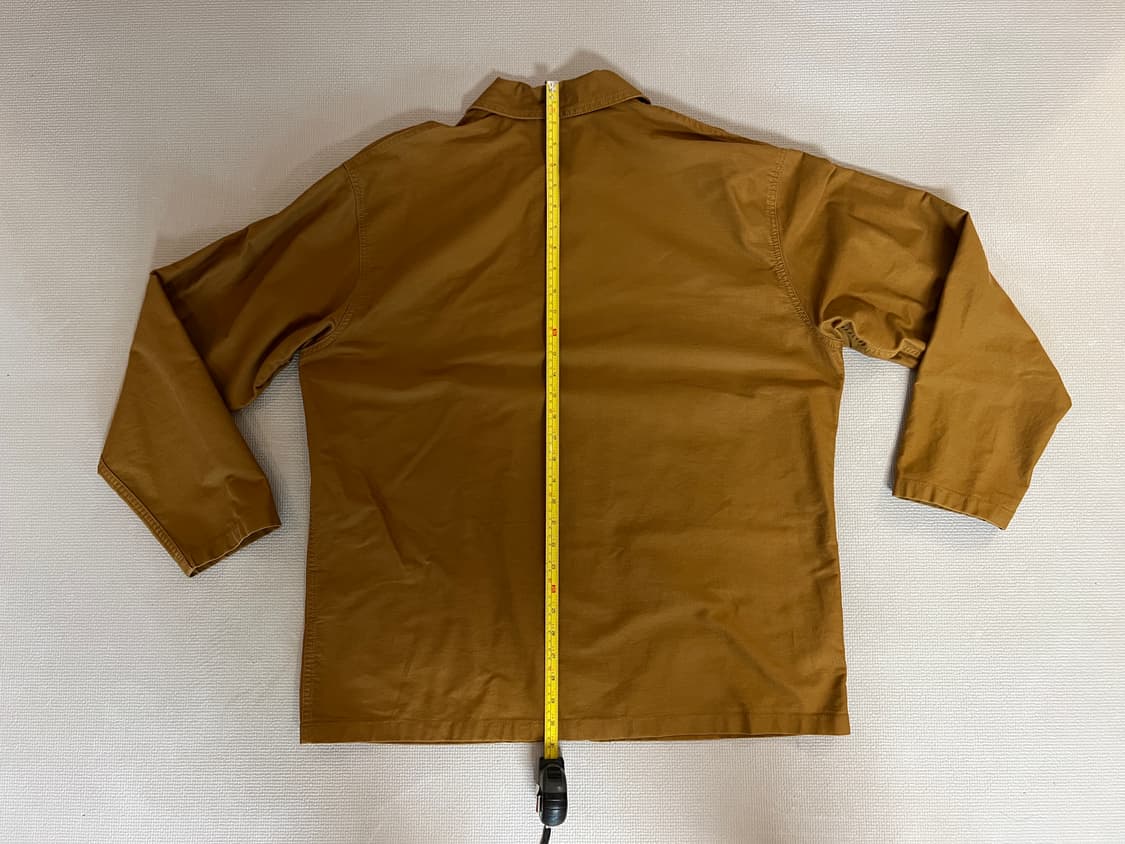 택제거 새제품 - 유니클로 워크 셔츠 자켓(브라운) XL 상품이미지6