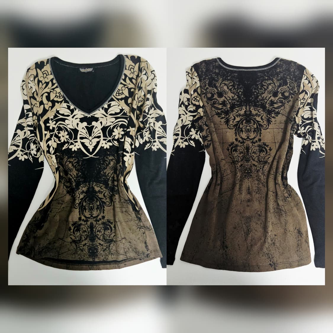 바닐라슈가 바닐라슈거 롱슬리브 레이어룸빈티지 상품이미지1