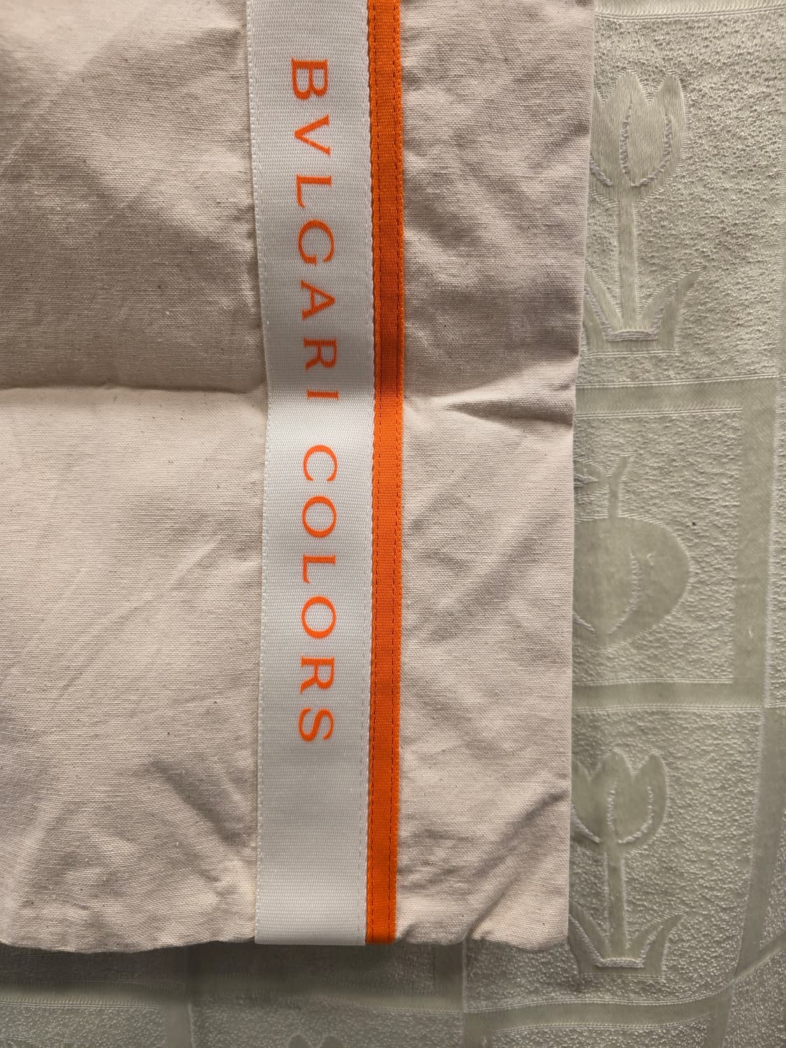 새상품) 불가리 컬러즈 캔버스 토트백 에코백 아이보리 상품이미지3