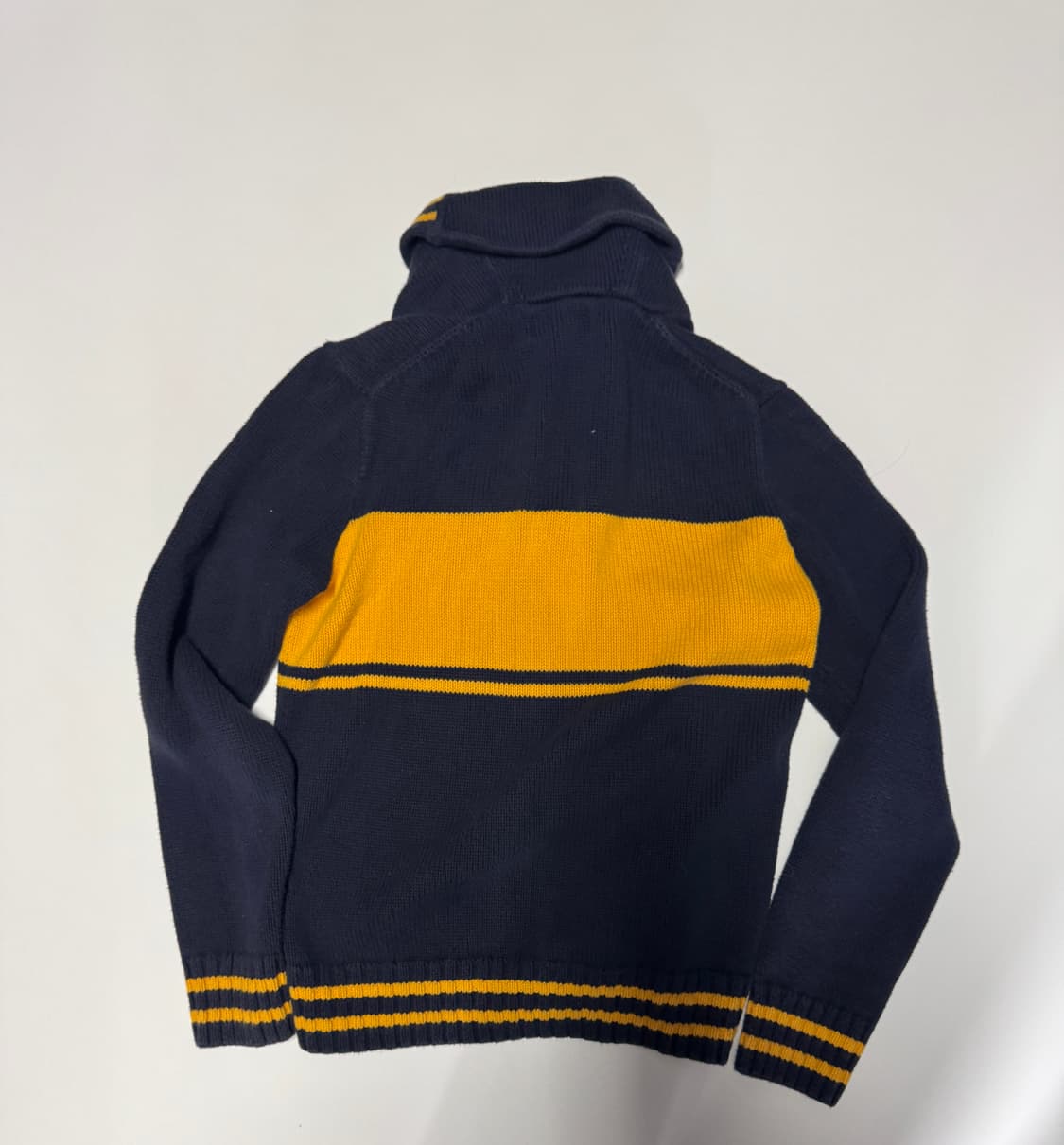 여성 폴로랄프로렌 빅 포니 숄카라 코튼 니트 S 키즈 상품이미지2