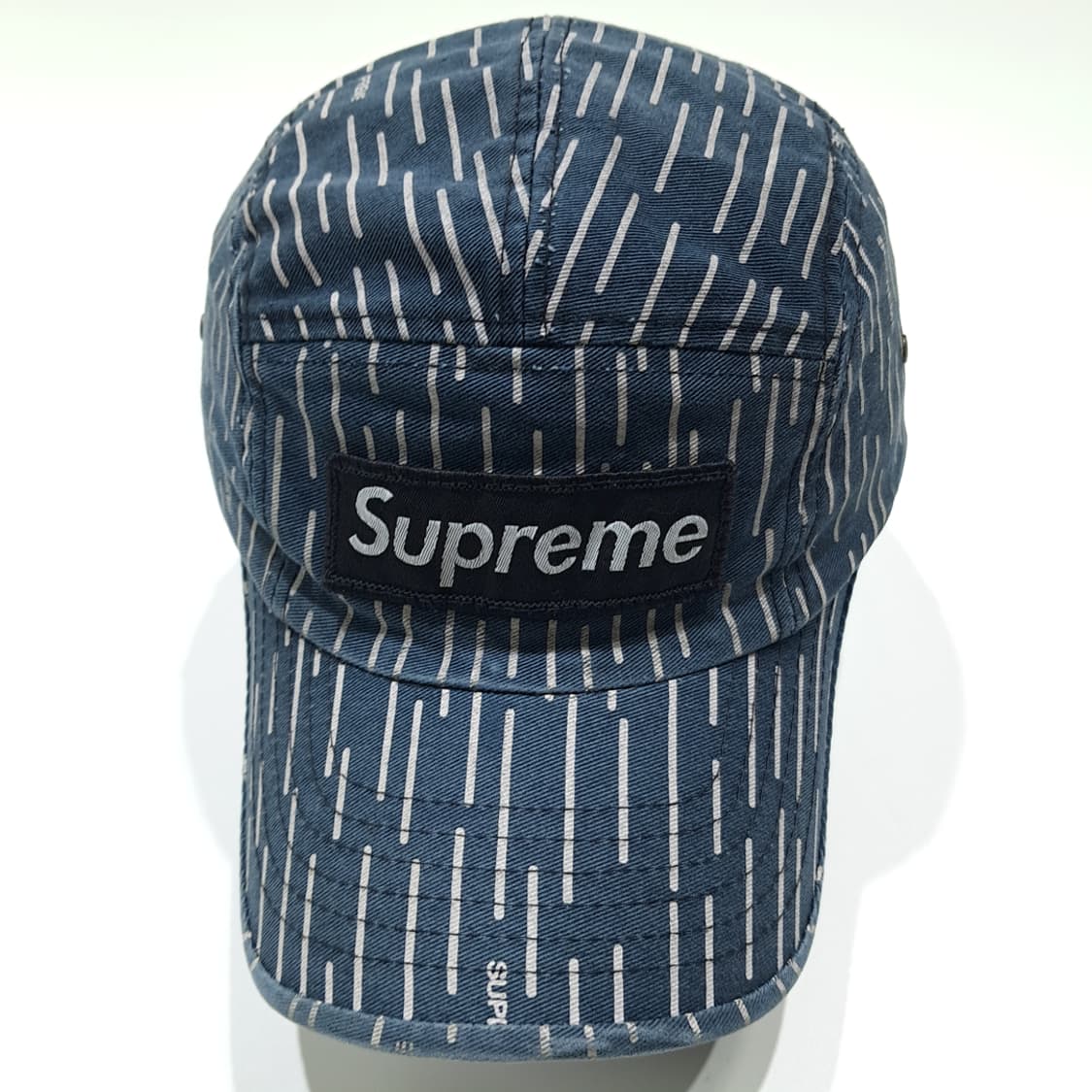 CK150 슈프림 미국판 레인카모 네이비 캠프캡 모자 상품이미지3