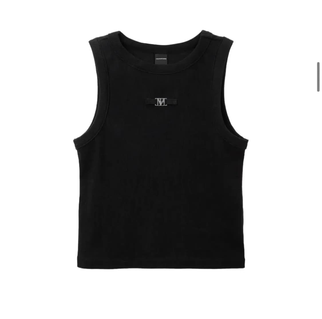 트리밍버드 메탈 로고 포인트 베이직 슬리브리스 상품이미지1