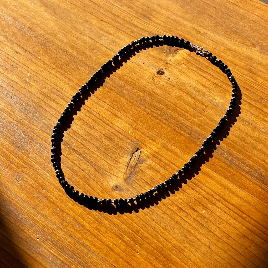 실버 글라스 비즈 네크리스 목걸이 인디언주얼리 네이티브아메리칸 상품이미지6