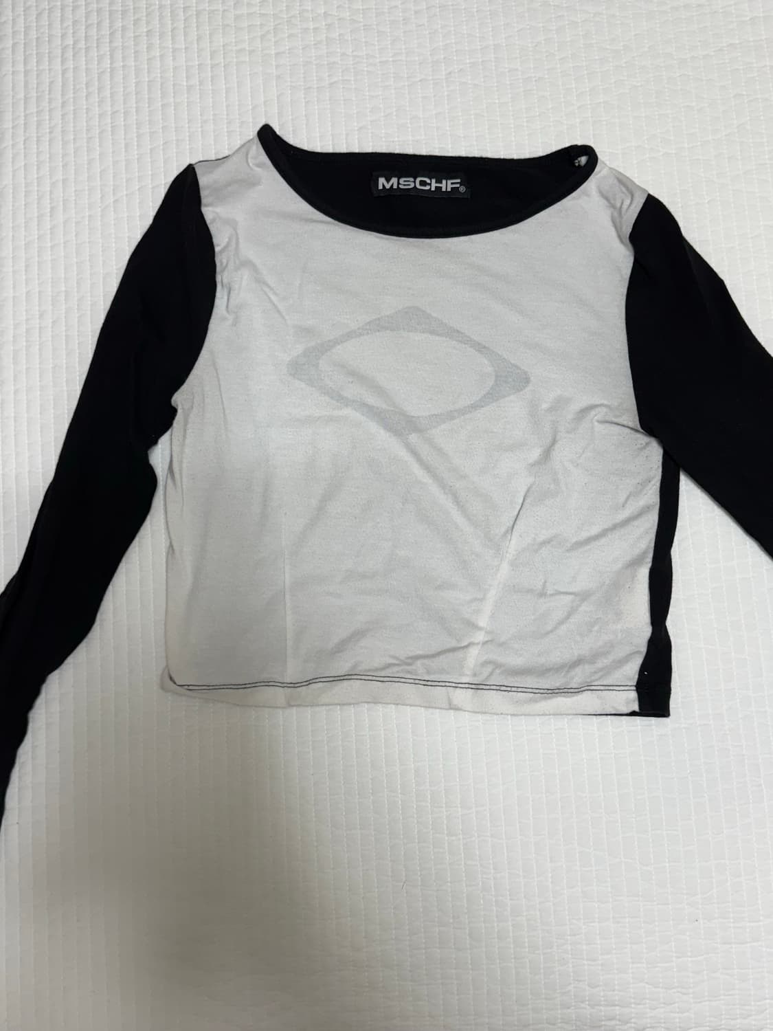 미스치프 롬버스 긴팔 티셔츠 상품이미지1