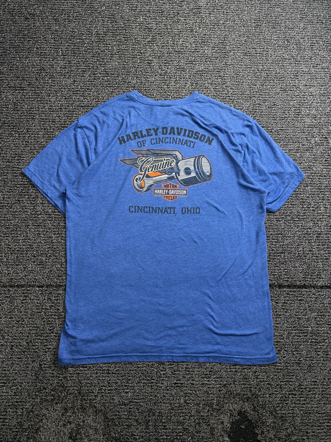 90s 할리데이비슨 USA 오리지날 신시내티 티셔츠 3142 상품이미지4