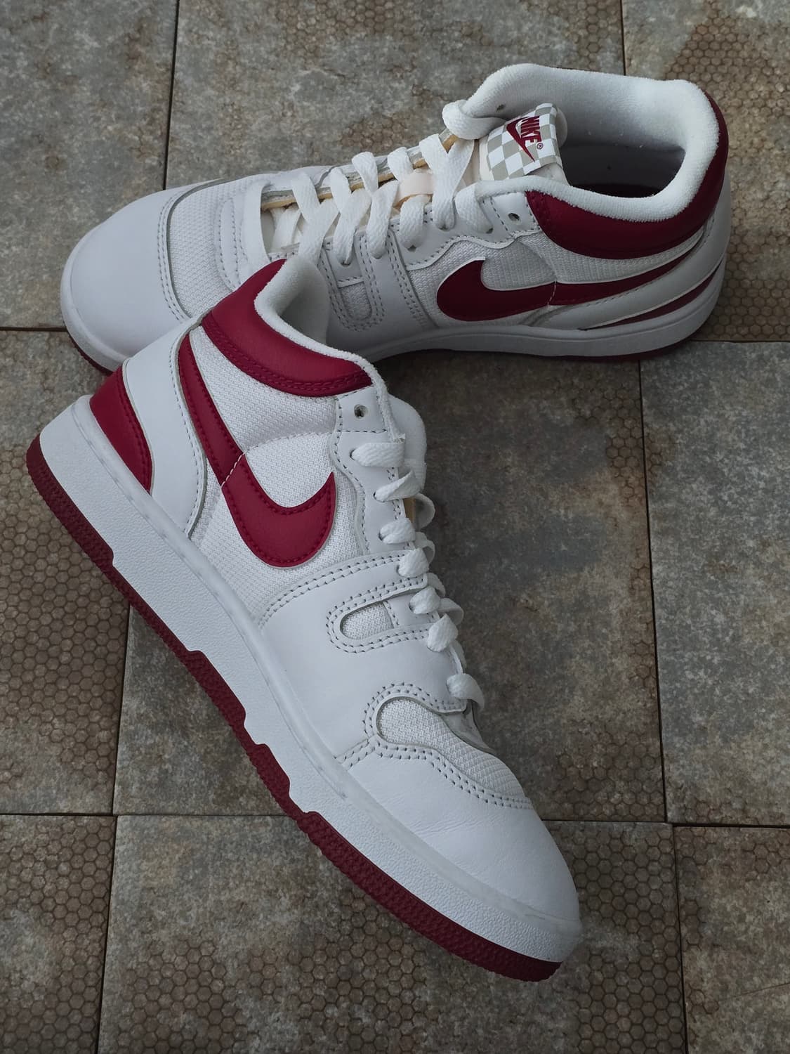 (240)나이키 맥 어택 화이트 레드  상품이미지4