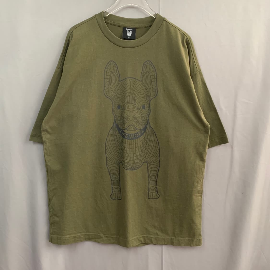 M 라이프워크 빅 라독 프린팅 오버핏 반팔티 상품이미지1