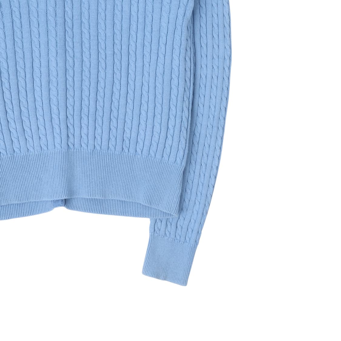 폴로 랄프로렌 라이트 블루 케이블 니트 가디건 상품이미지7