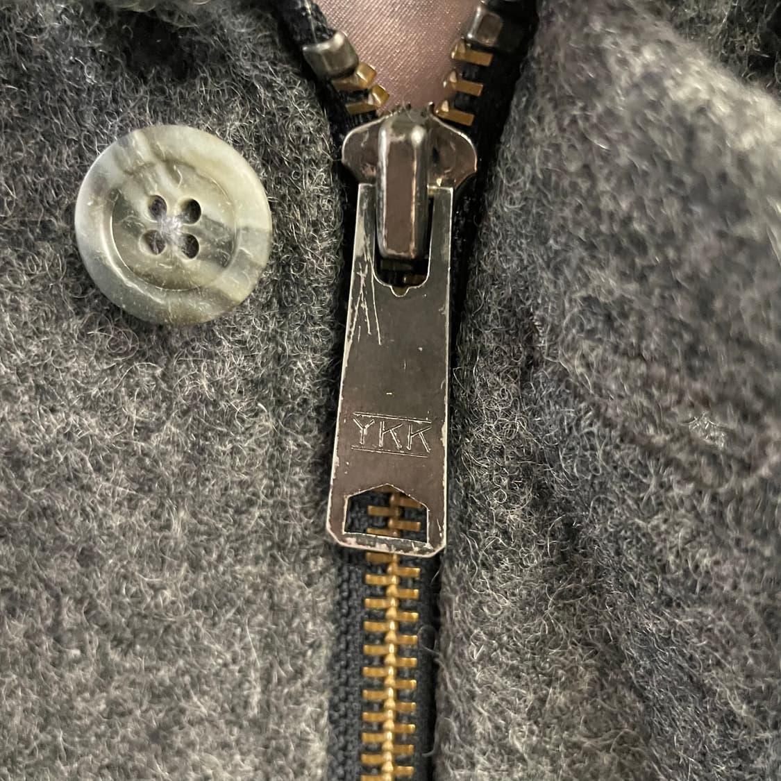 90s 노스페이스 울 블루종 자켓 상품이미지6