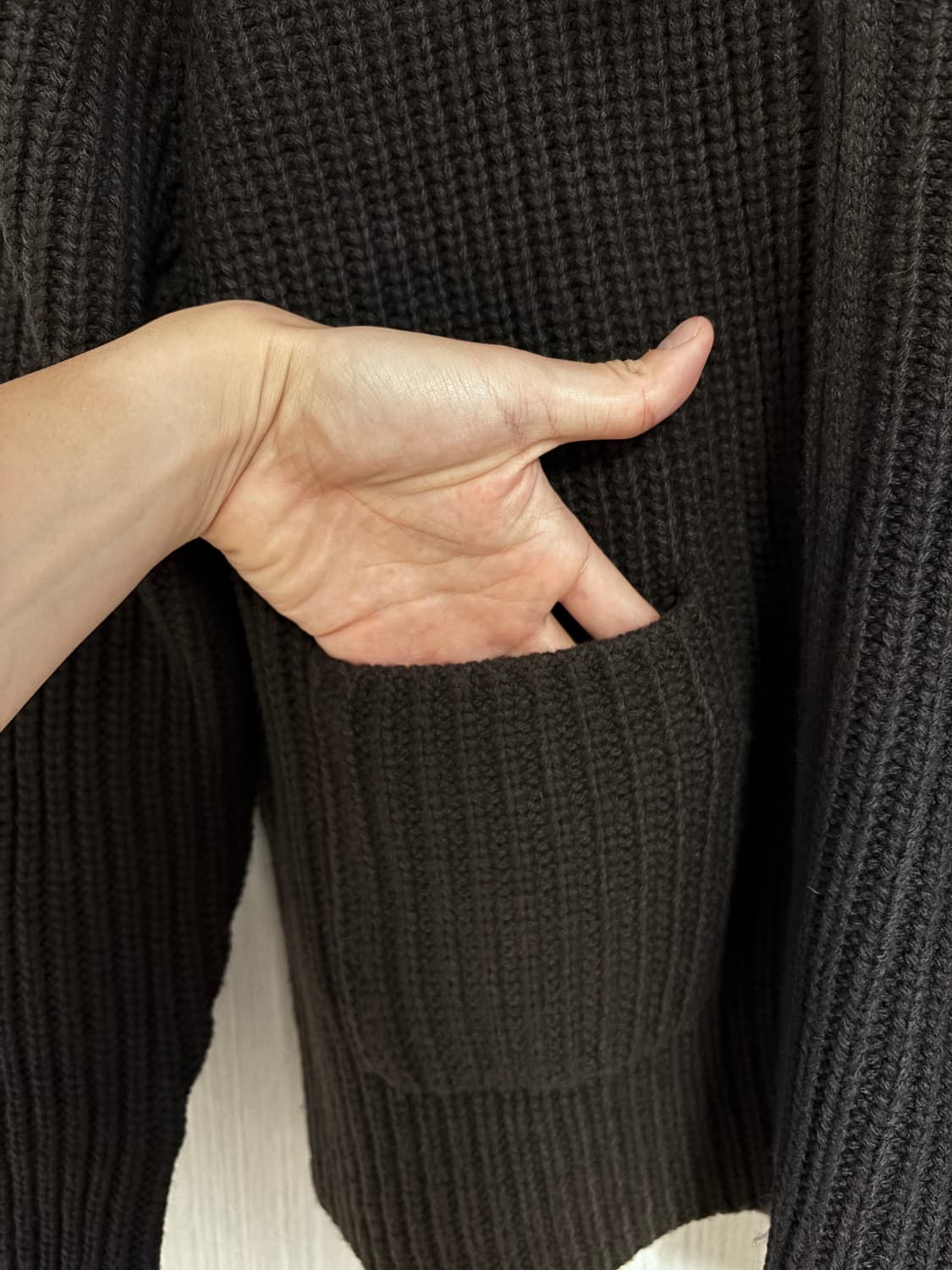 새상품) (남성 L 여성 3XL) 유니클로 U 니트 집업 가디건 상품이미지5