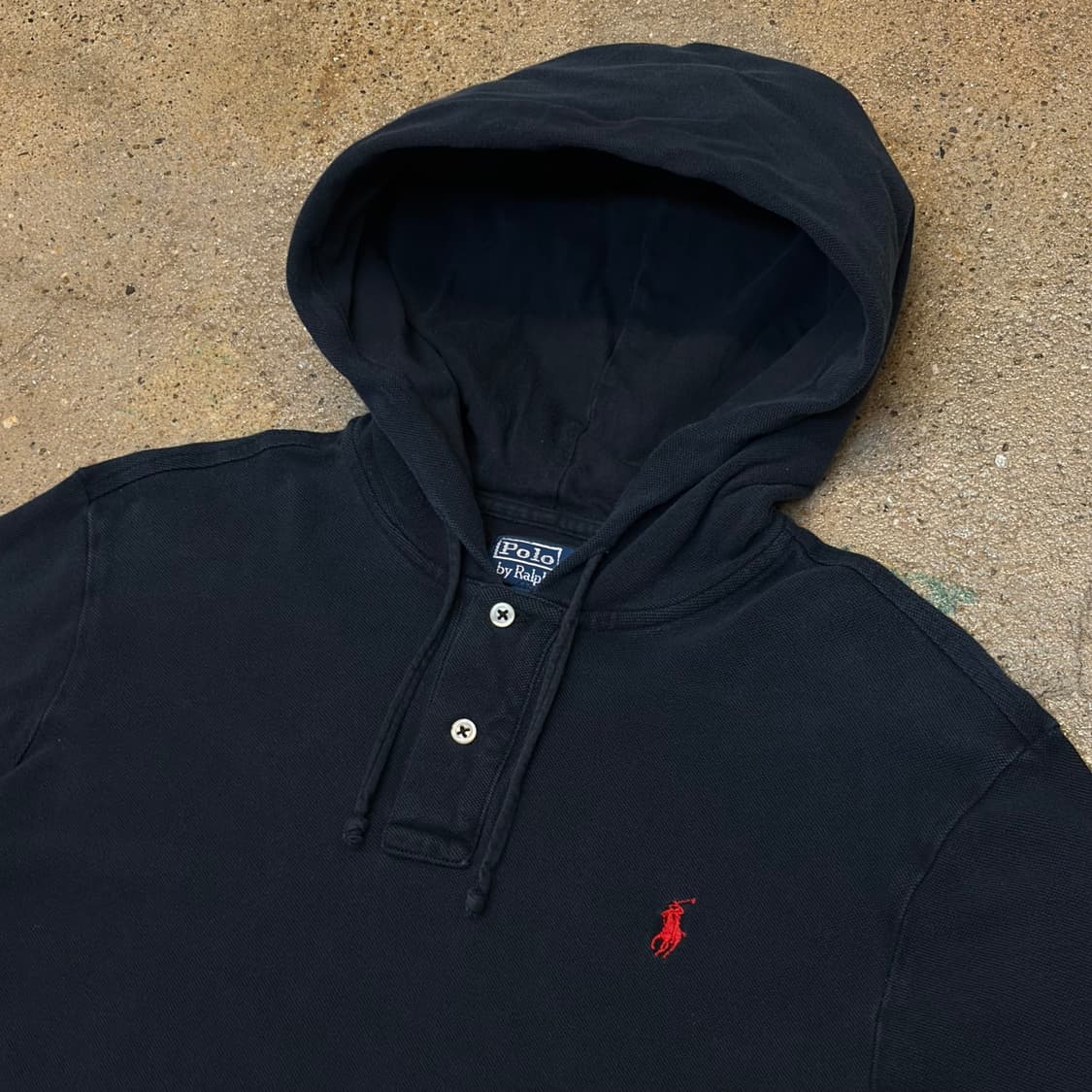 레어 00s 미국 빈티지 폴로랄프로렌 PK 헨리넥 후드티 상품이미지4