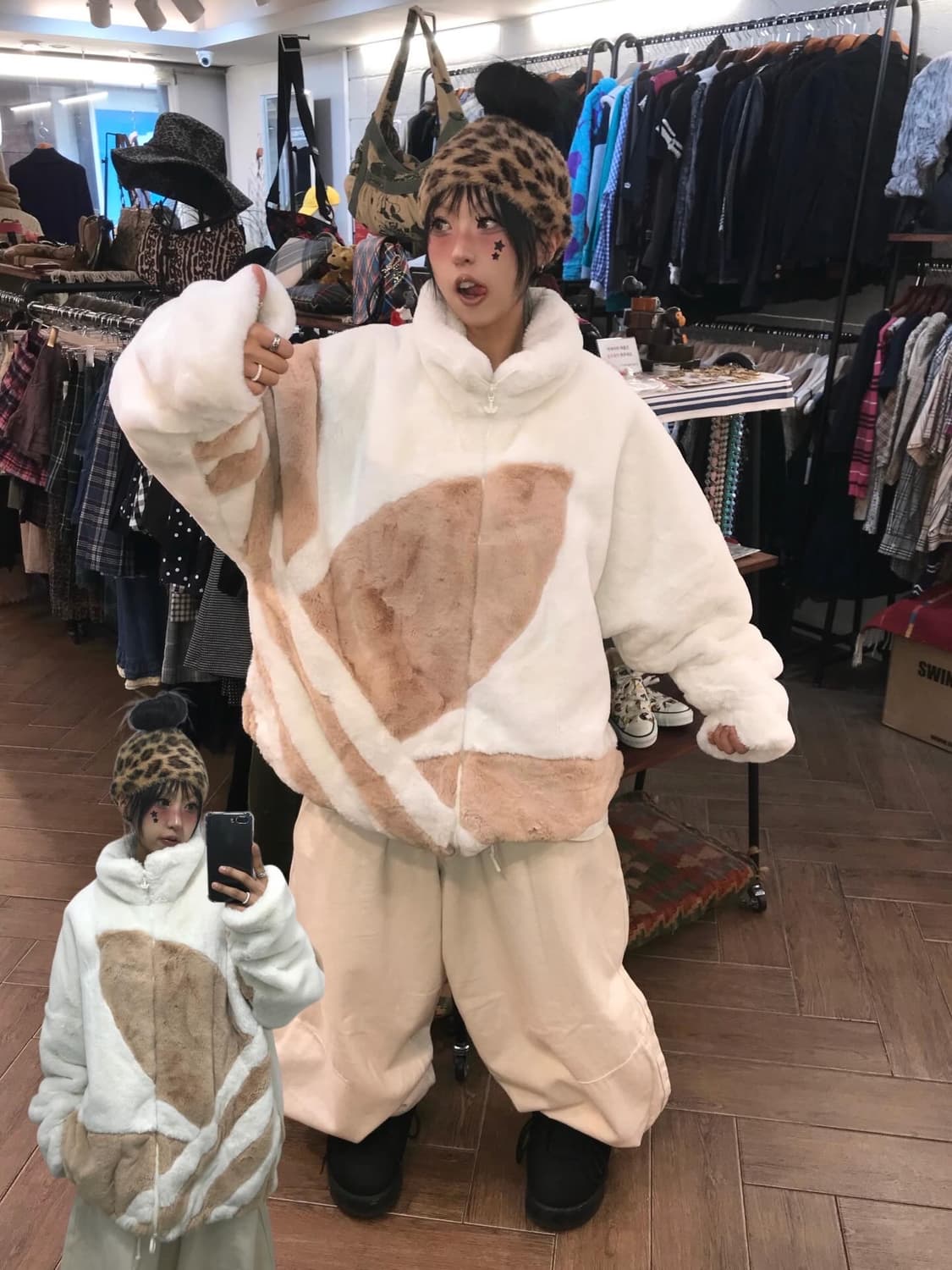 Adidas Originals Fur Jacket 상품이미지1