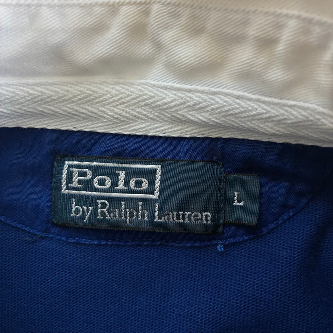 Polo  폴로 랄프로렌 자수 포니 아이코닉 블루 럭비티 상품이미지6