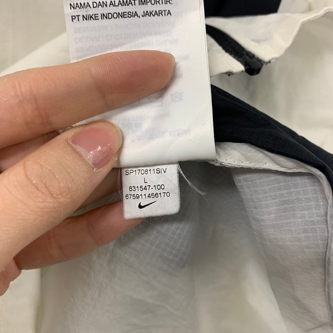 나이키 러닝 오래오배색 경량 바람막이 자켓 상품이미지6