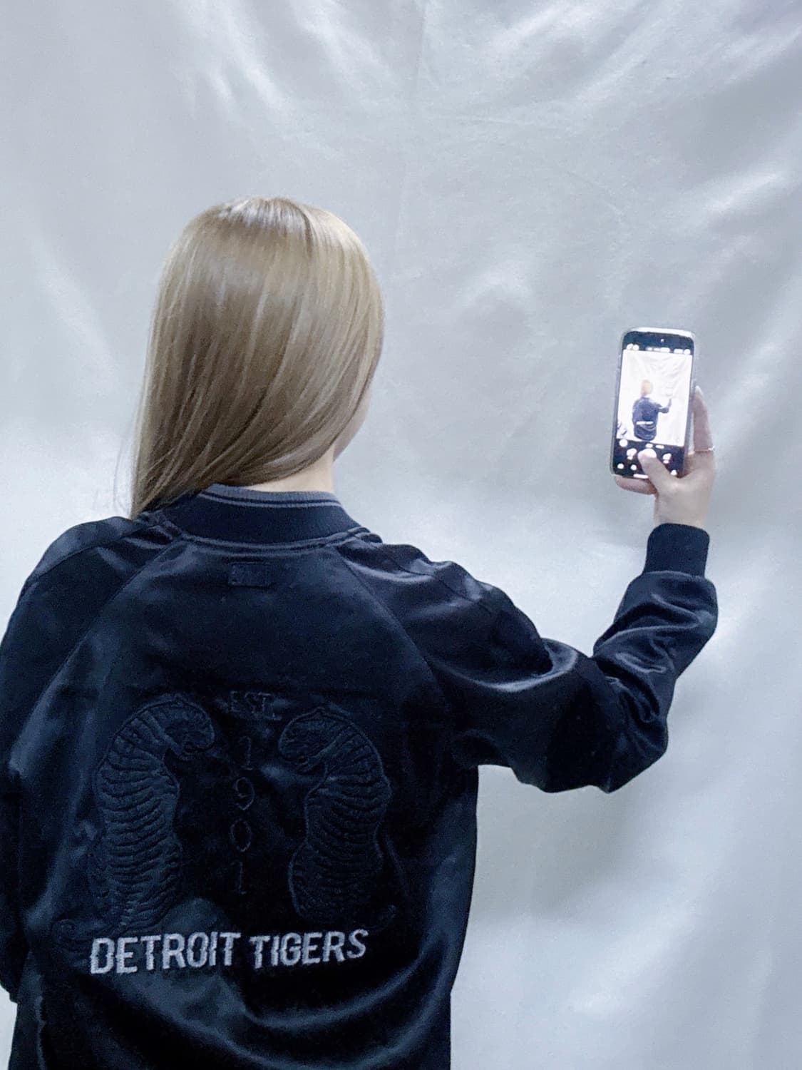 MLB 디트로이트 타이거즈 베이스볼 자켓  상품이미지4