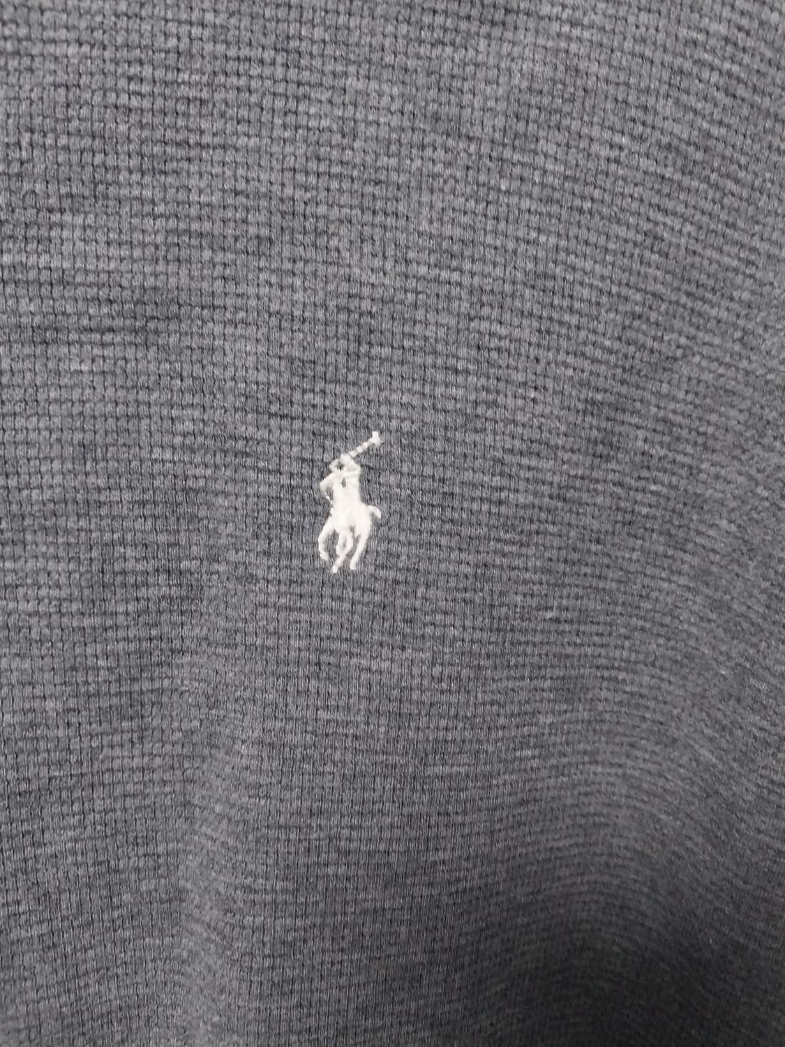 폴로 랄프로렌 남성 와플 티셔츠 회색 M 상품이미지4