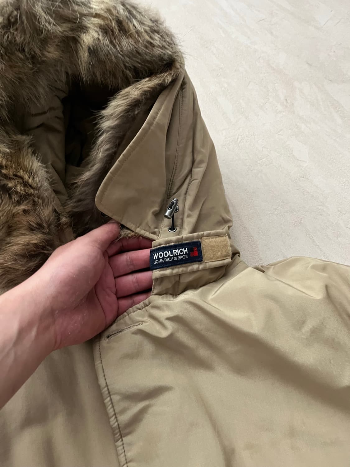 XL) 울리치 덕다운 코요테퍼 n3b 파카 상품이미지4