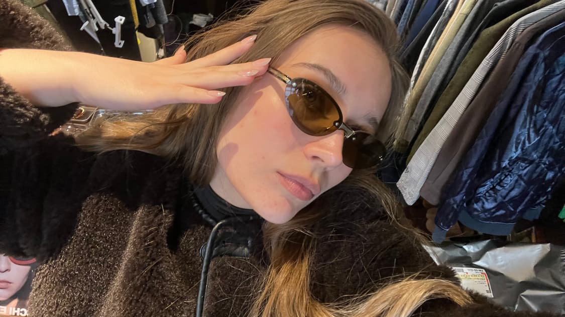 Prada SPR10B 90's캣아이 선글라스 상품이미지1