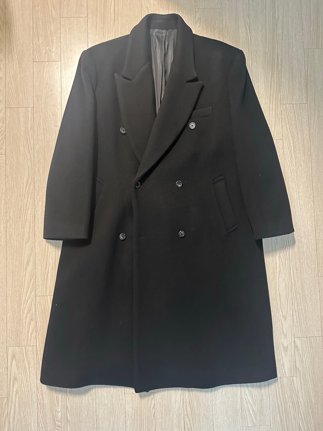 유스 오버사이즈드 더블 코트 m 상품이미지2