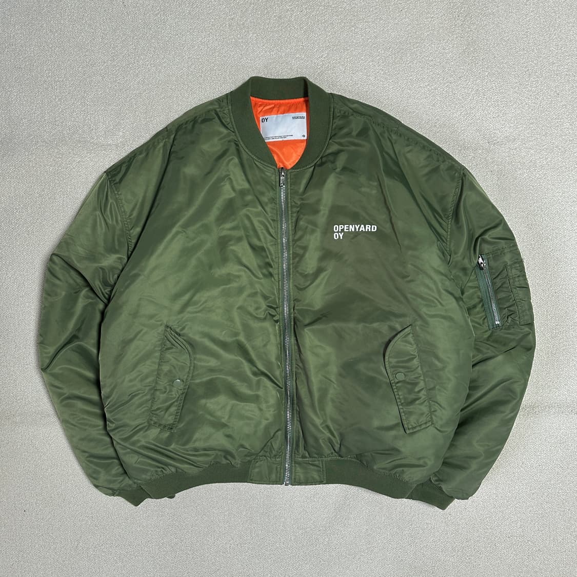 오와이 시링 봄버 MA-1 상품이미지2