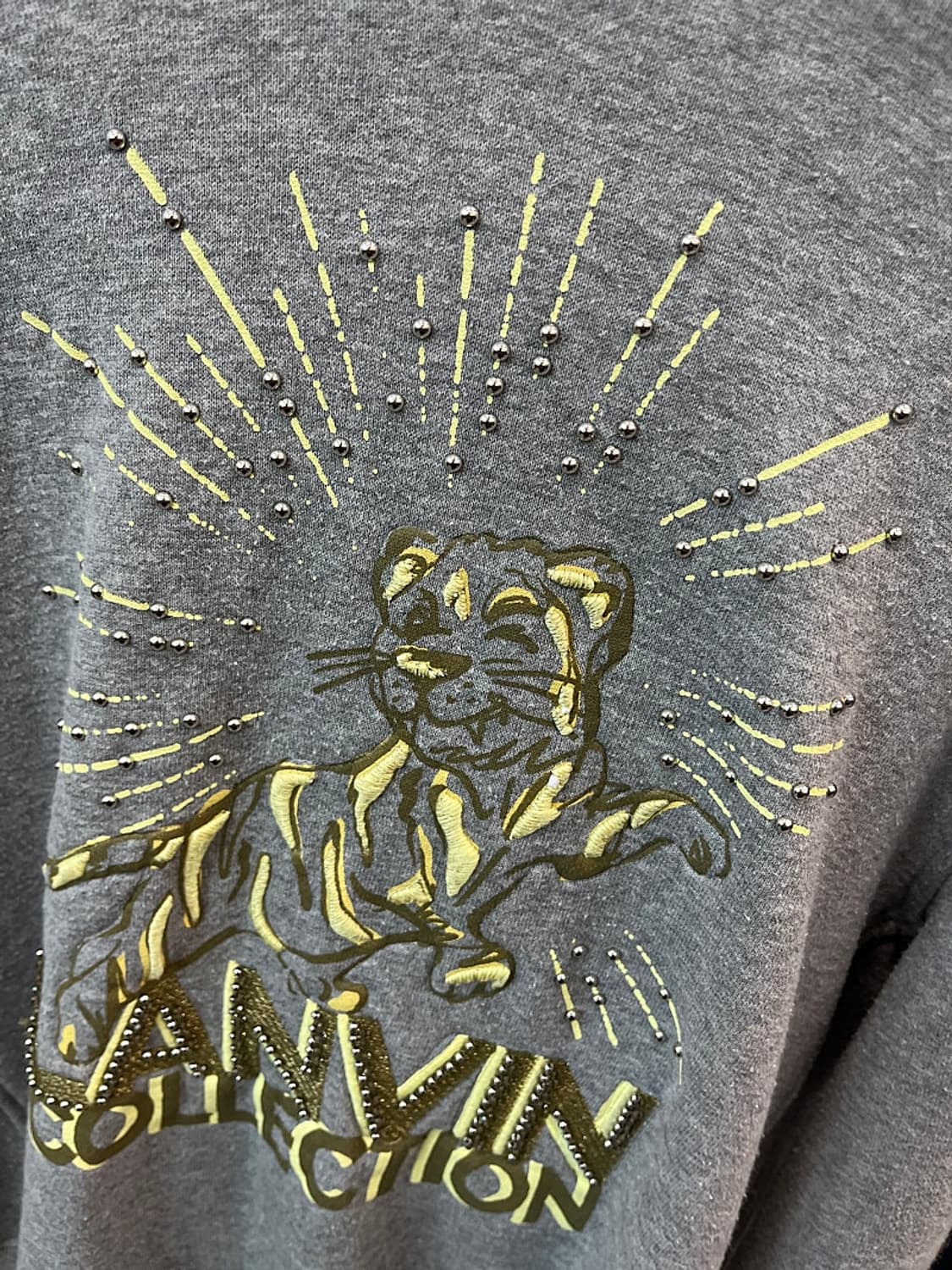 여) 랑방 컬렉션 타이거 후드티  상품이미지4