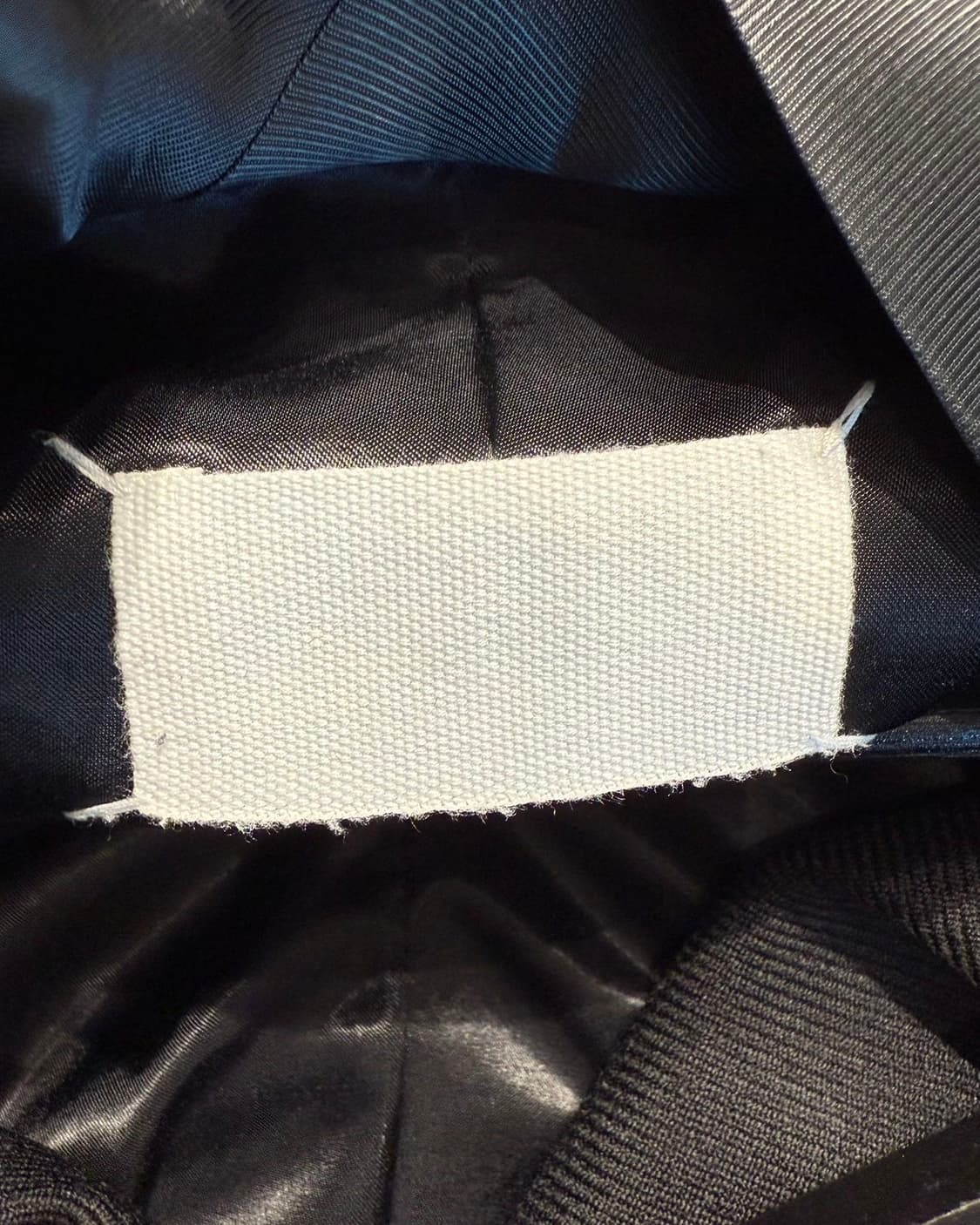 메종 마르지엘라 블랙 블랭크라벨 라나울 코트  상품이미지8