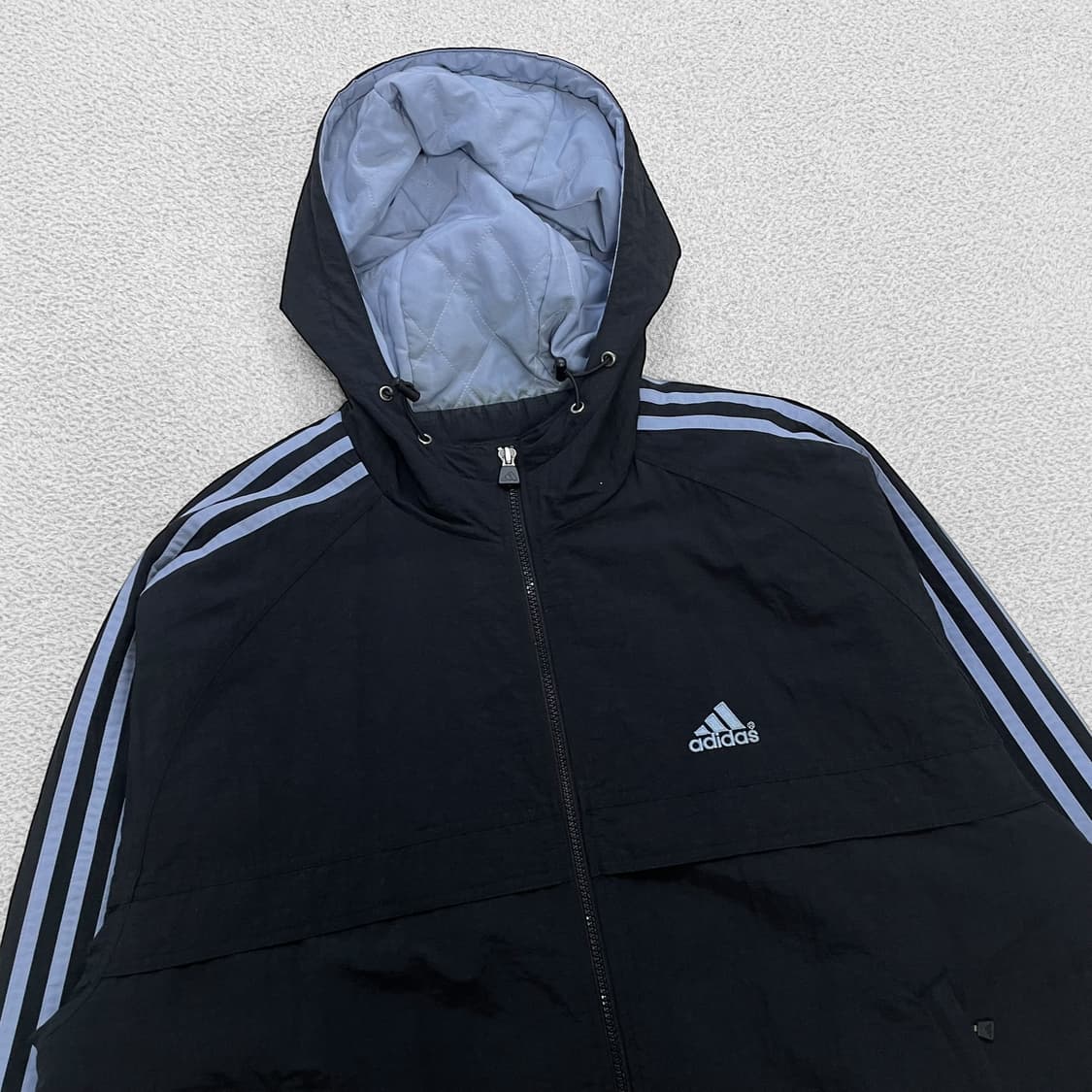 아디다스 올드스쿨 사이드라인 후드 점퍼 상품이미지2