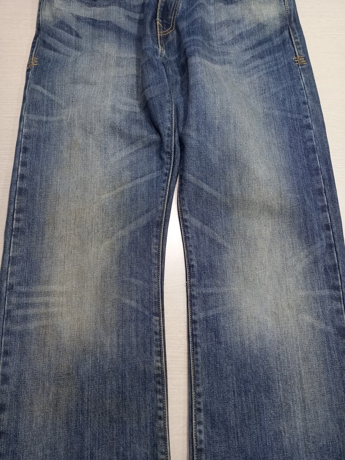 32 리바이스523 워싱 일자 배색진 32-332 상품이미지10