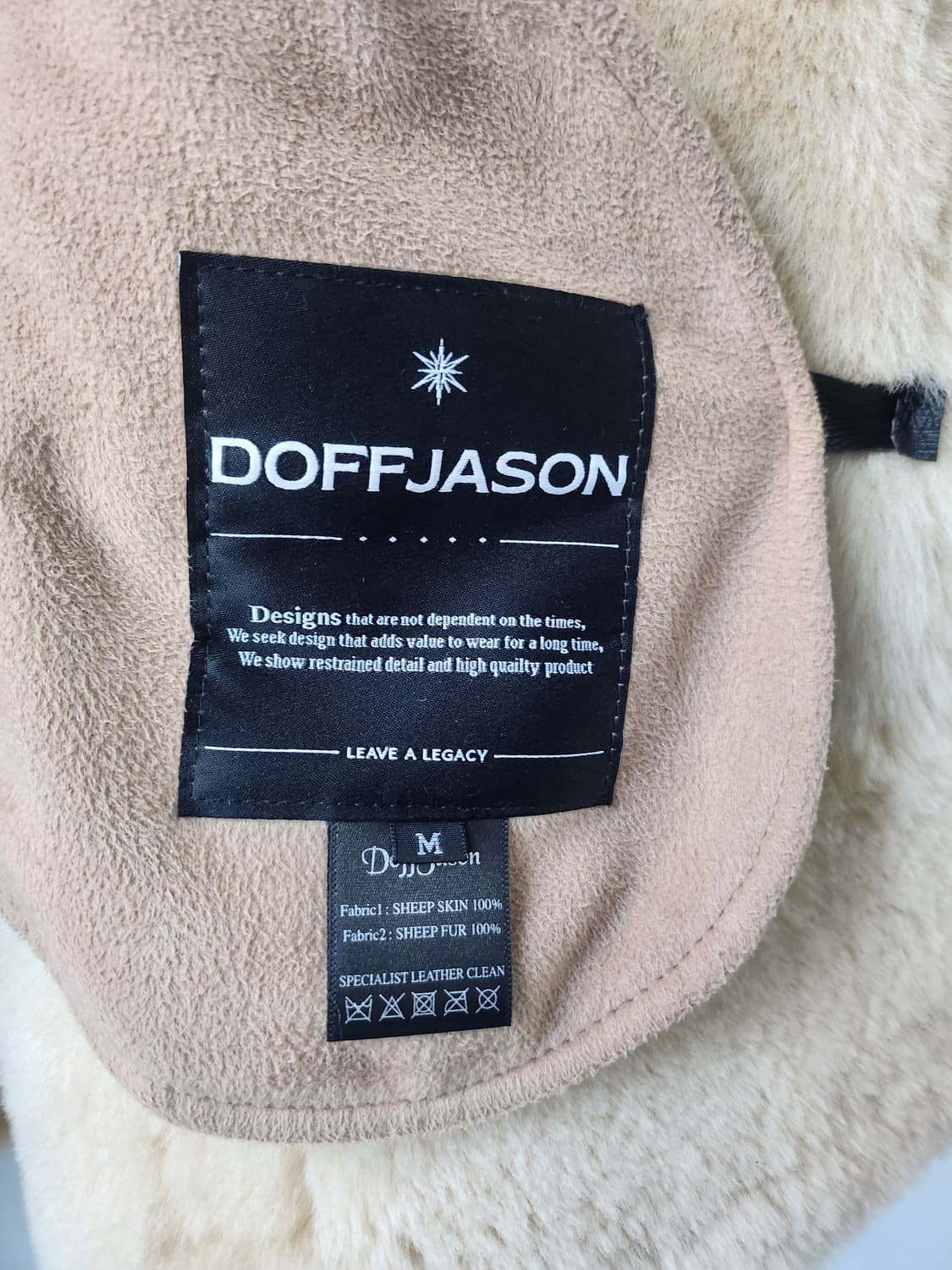 도프제이슨 오버핏 무스탕 상품이미지2