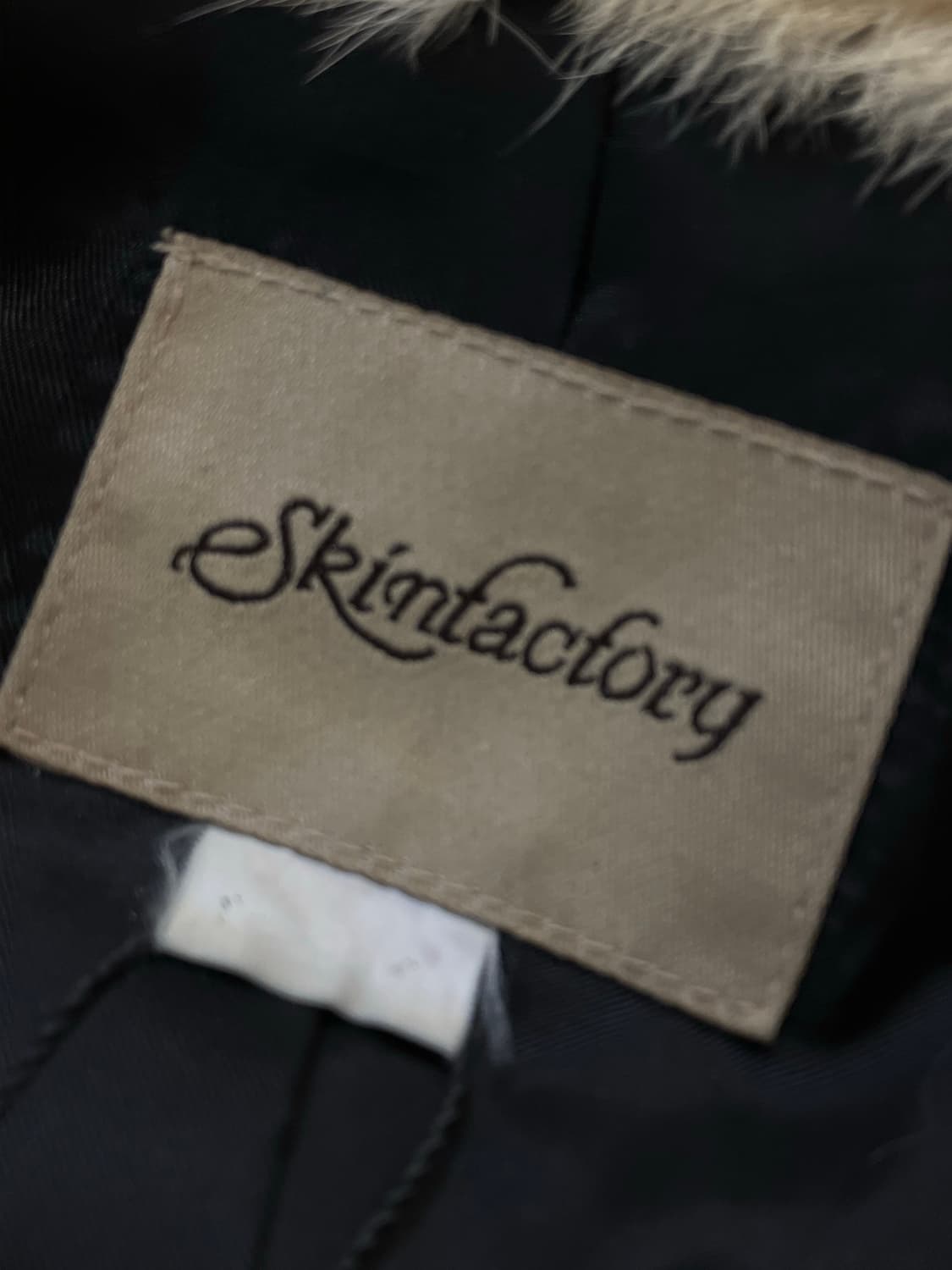 양가죽 퍼 포인트 카라 레더 가죽자켓 블랙 #csz3544 상품이미지3