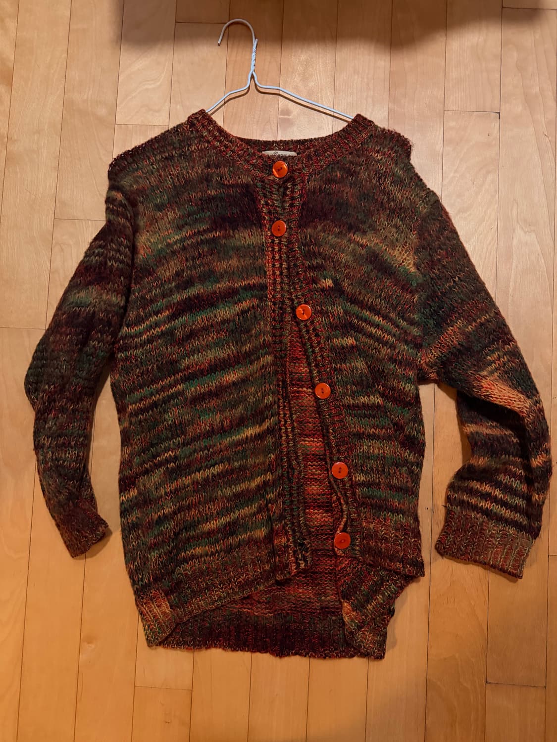 모리걸 키치 레인보우가디건 상품이미지1