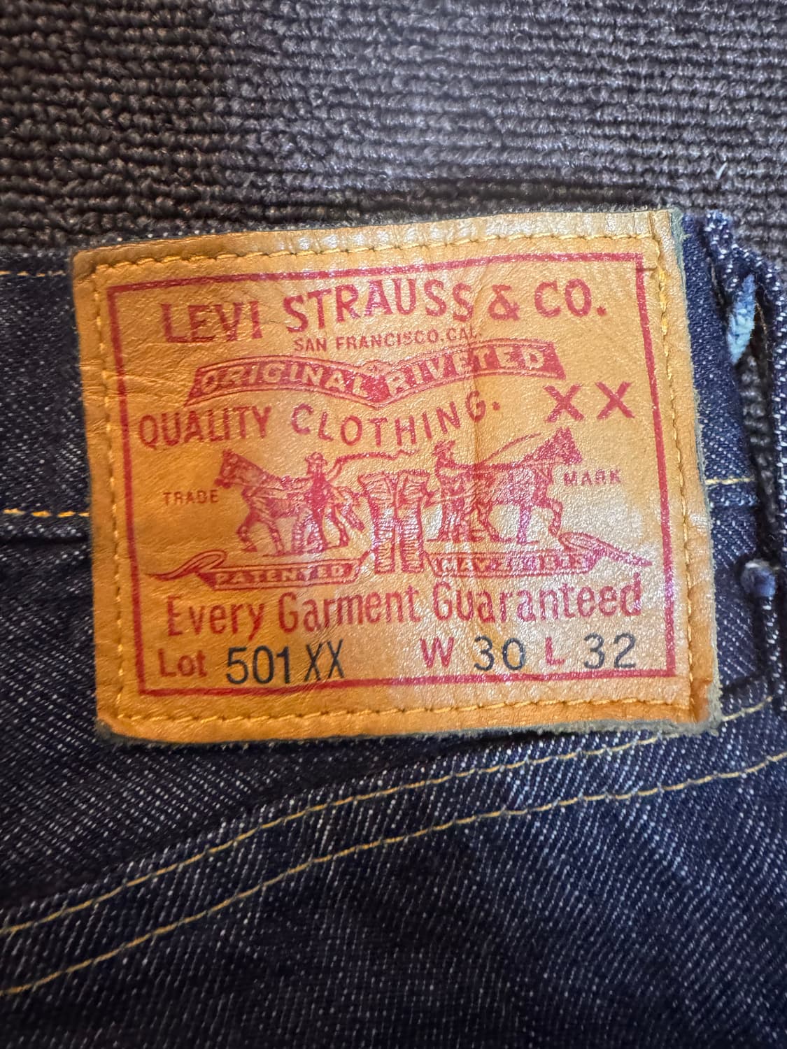 리바이스 LVC 47501 린스드 상품이미지5