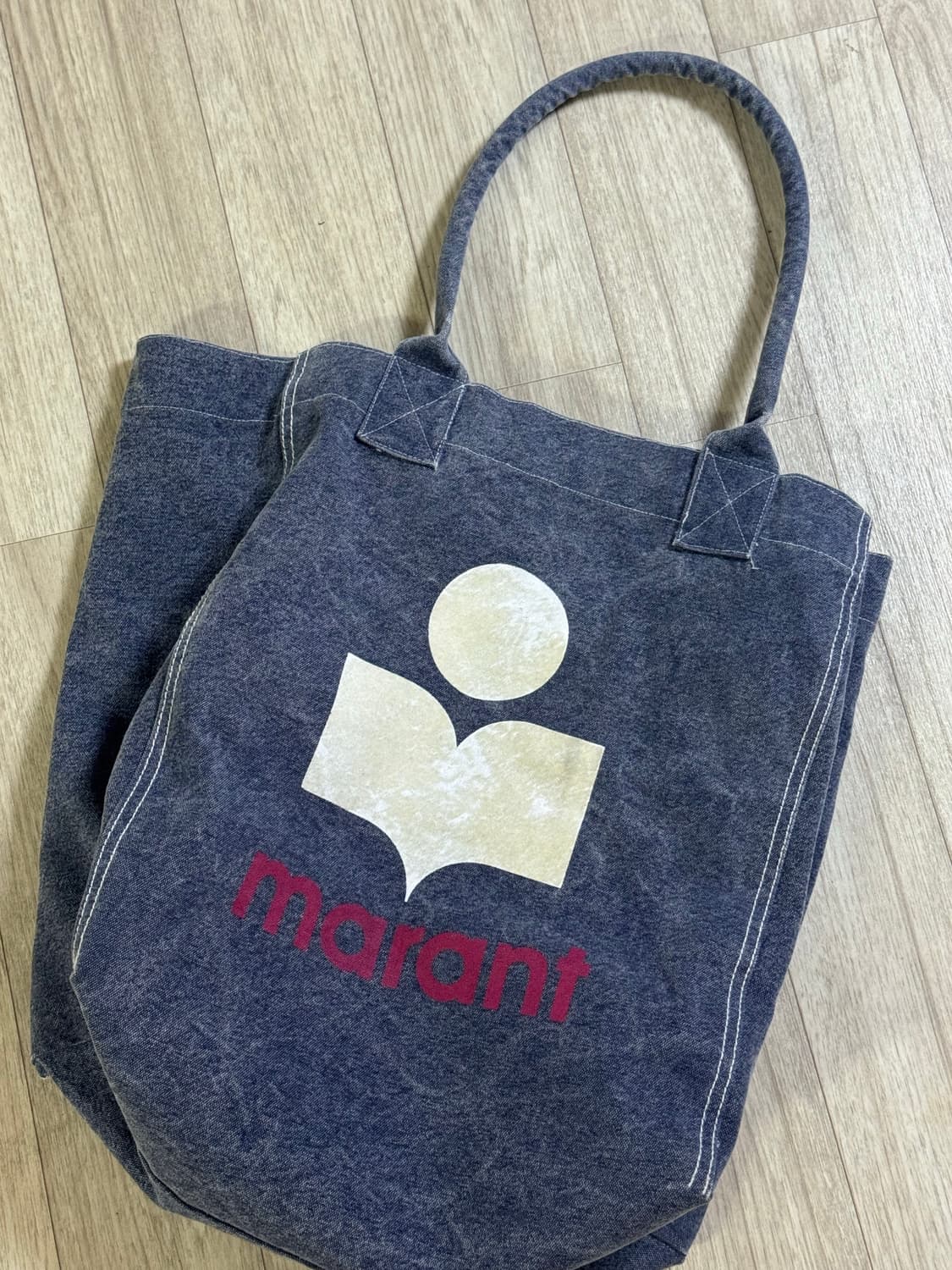이자벨 마랑 옌키 토트백 데님 상품이미지4