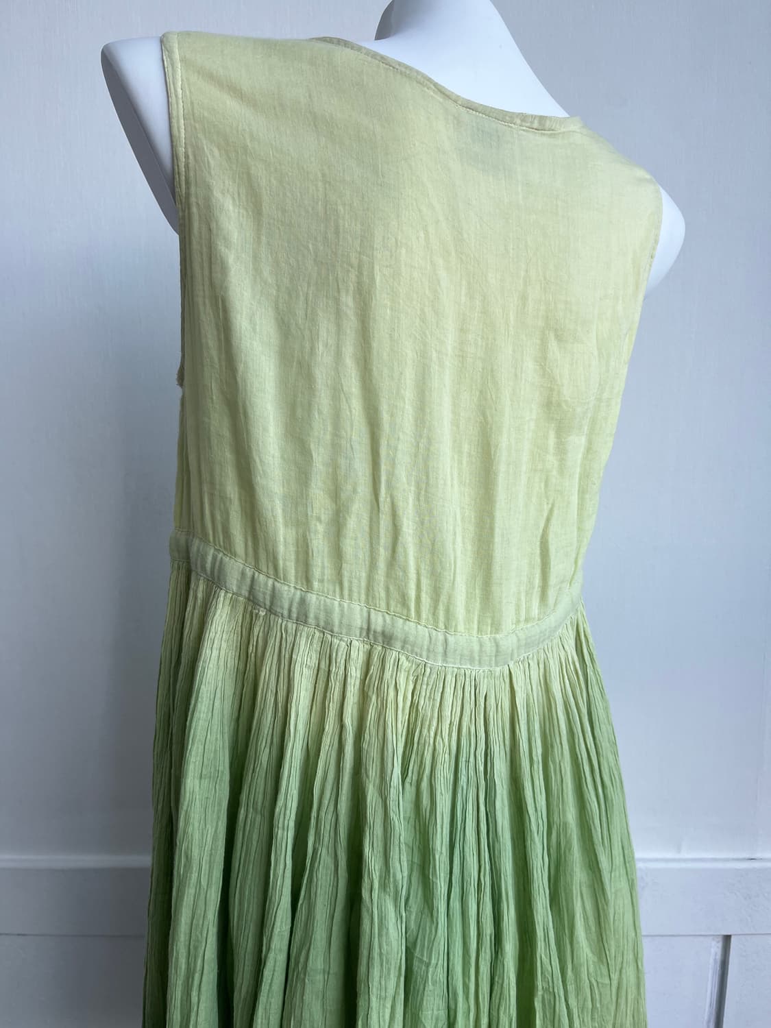 Her Style 그린 자수 원피스 상품이미지6