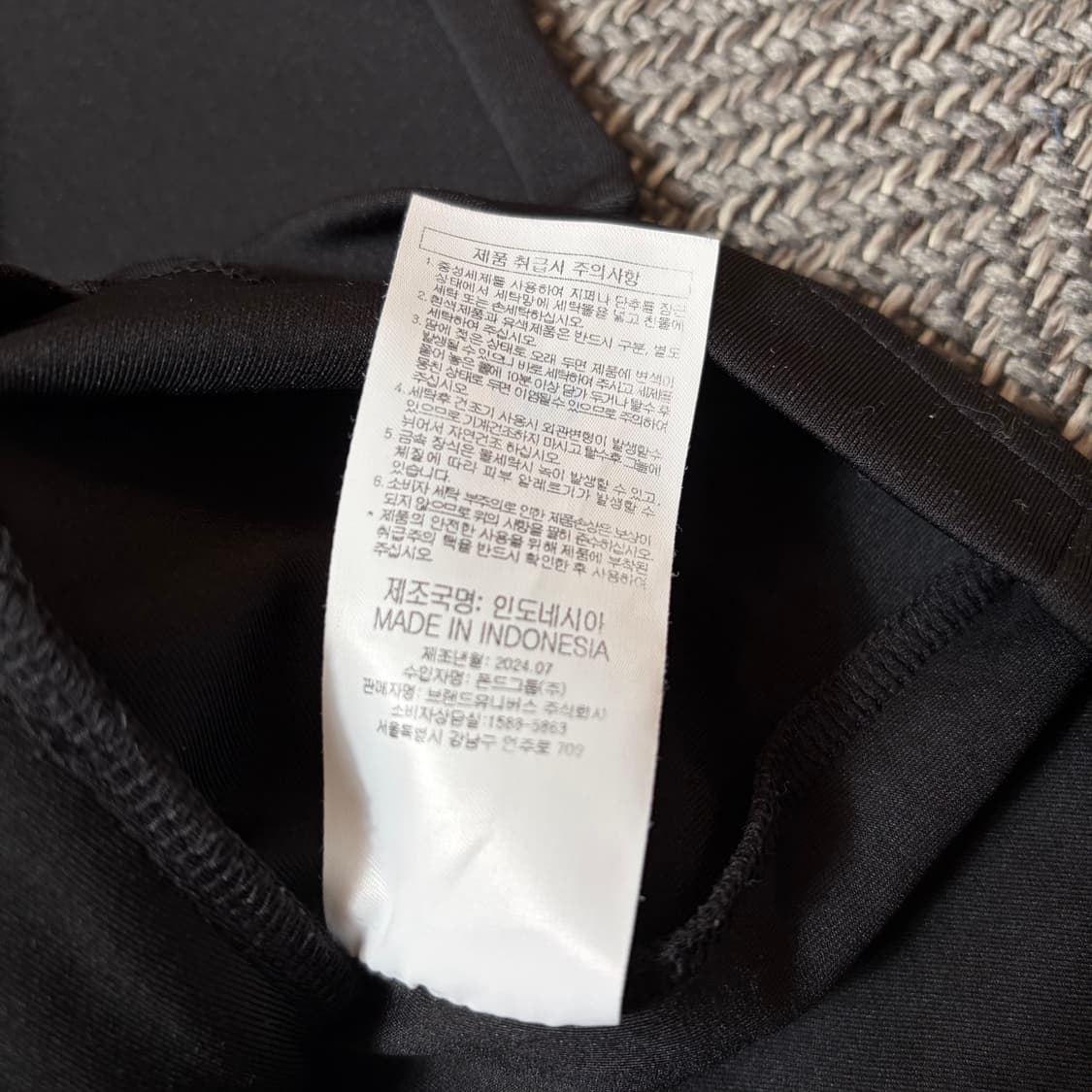 스파이더 블랙 집업 자켓(95) 상품이미지6